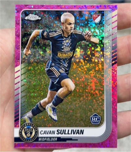 2025 Topps Chrome MLS #6 Cavan Sullivan — front