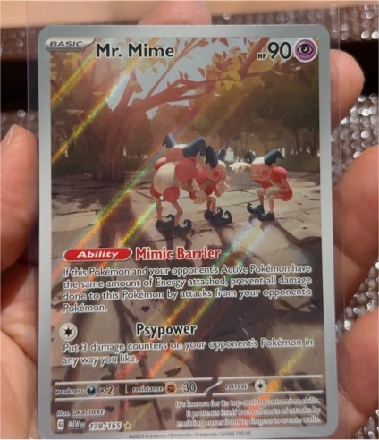 2023 Pokémon Scarlet & Violet #179 Mr. Mime — front