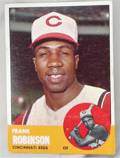 1963 Topps #400 Frank Robinson — front