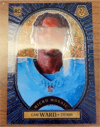 2025 Panini Mosaic #1 Cam Ward — front