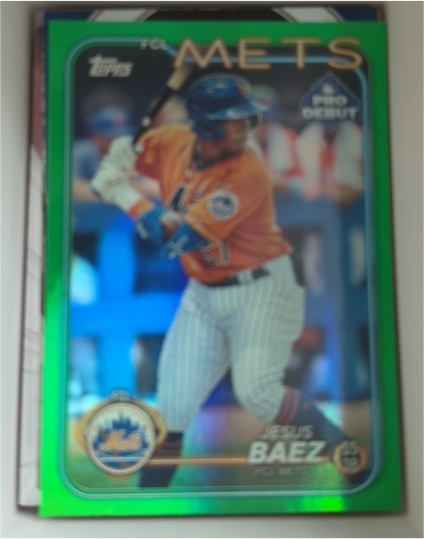 2024 Topps Pro Debut Chrome #PDC-187 Jesus Baez — front