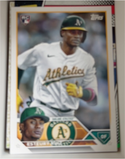 2023 Topps Series 2 #650 Esteury Ruiz — front