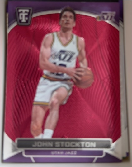 2024-25 Panini Totally Certified #192 John Stockton — front