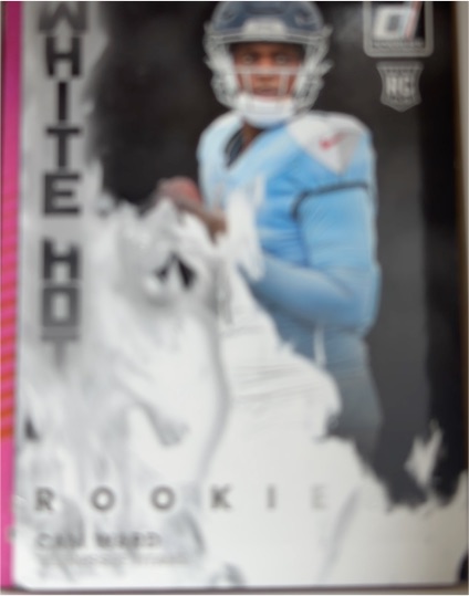 2025 Panini Donruss White Hot Rookies #WHR-CMW Cam Ward — front