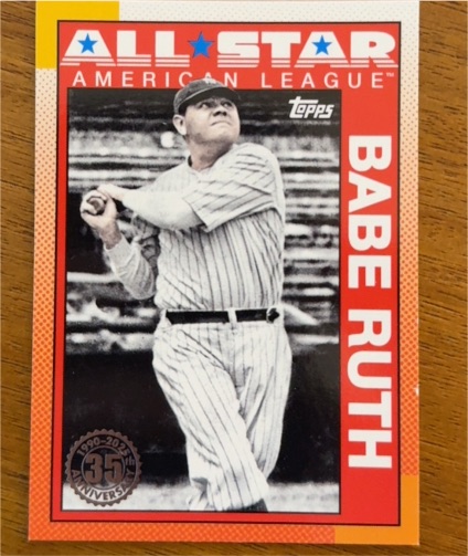 2025 Topps Series 2 1990 All-Star #90AS-41 Babe Ruth — front
