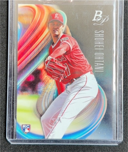 2018 Bowman Platinum #34 Shohei Ohtani — front