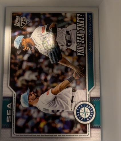 2026 Topps Series 1 #168 You 'Sea' That? Rodríguez / Raleigh — front