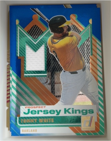 2025 Donruss Prospect Jersey Kings #PJK-TW Tommy White — front