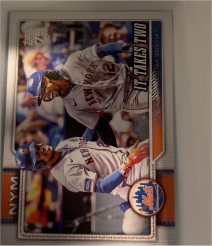 2026 Topps Series 1 #52 It Takes Two Francisco Lindor / Juan Soto New York Mets — front