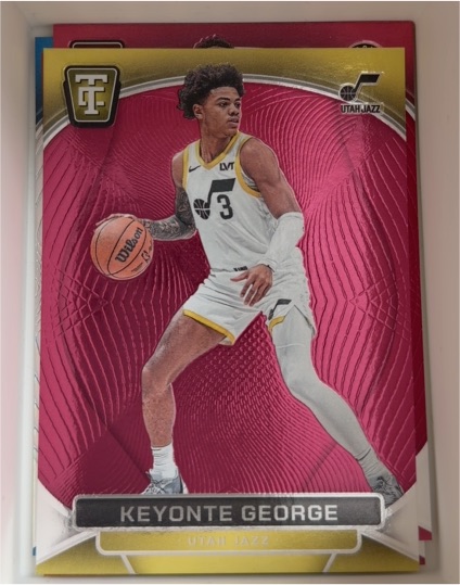 2024-25 Panini Totally Certified #37 Keyonte George — front