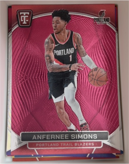 2024-25 Panini Totally Certified #95 Anfernee Simons — front