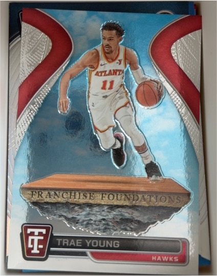 2024-25 Panini Totally Certified Franchise Foundations #7 Trae Young — front