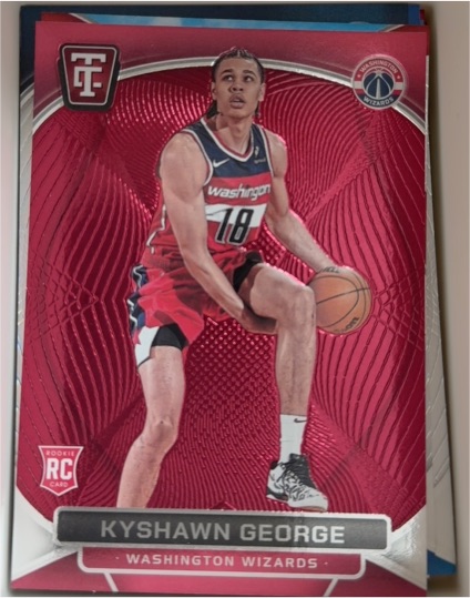 2024-25 Panini Totally Certified #153 Kyshawn George — front
