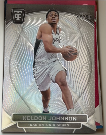 2024-25 Panini Totally Certified #101 Keldon Johnson — front