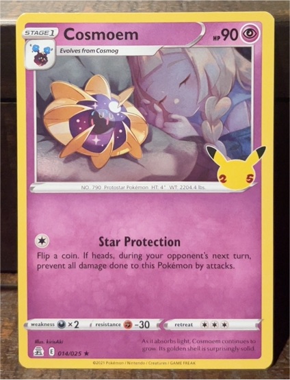 2021 Pokemon Celebrations #014 Cosmoem — front