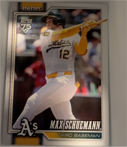 2026 Topps Series 1 #225 Max Schuemann — front
