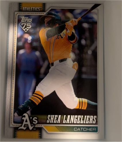 2026 Topps Series 1 #305 Shea Langeliers — front