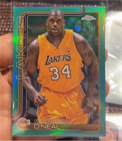 2025-26 Topps Chrome #242 Shaquille O'Neal — front
