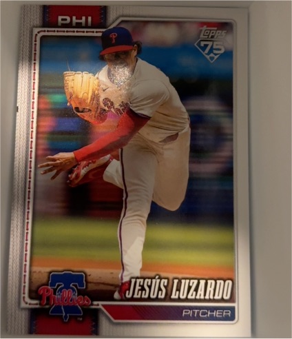 2026 Topps Series 1 #63 Jesús Luzardo — front