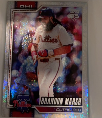 2026 Topps Series 1 #335 Brandon Marsh — front