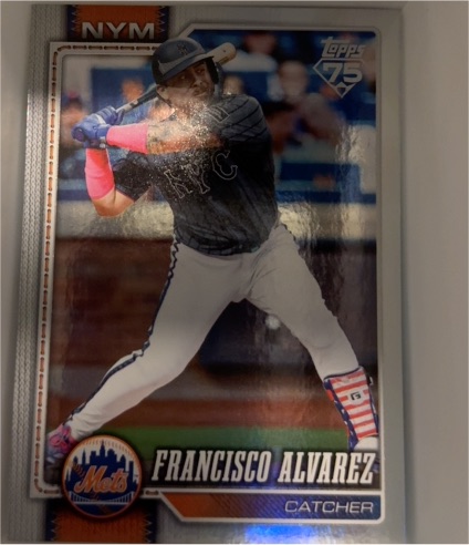 2026 Topps Series 1 #337 Francisco Alvarez — front