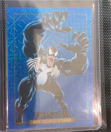2024 Marvel Masterpieces '92 Platinum #97 Venom — front
