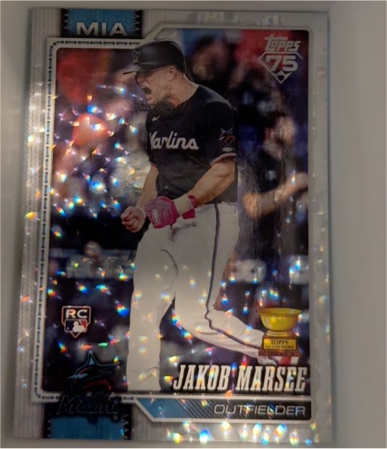 2026 Topps Series 1 #37 Jakob Marsee — front