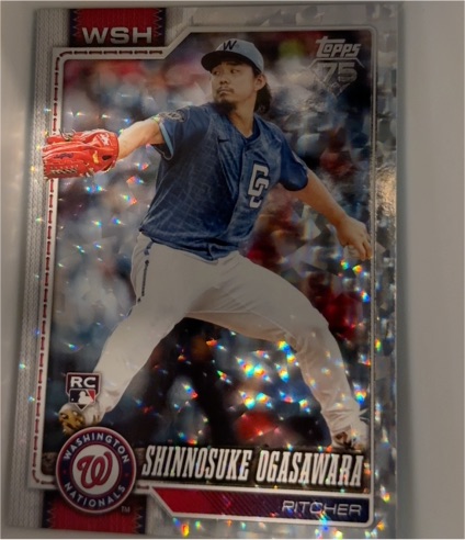 2026 Topps Series 1 #32 Shinnosuke Ogasawara — front