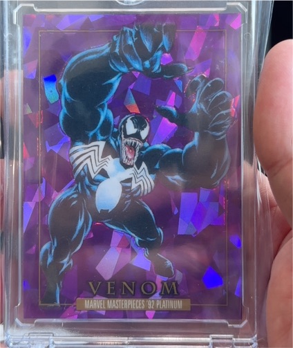 2024 Marvel Masterpieces '92 Platinum #97 Venom — front