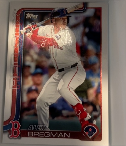 2025 Topps Series 2 #583 Alex Bregman — front