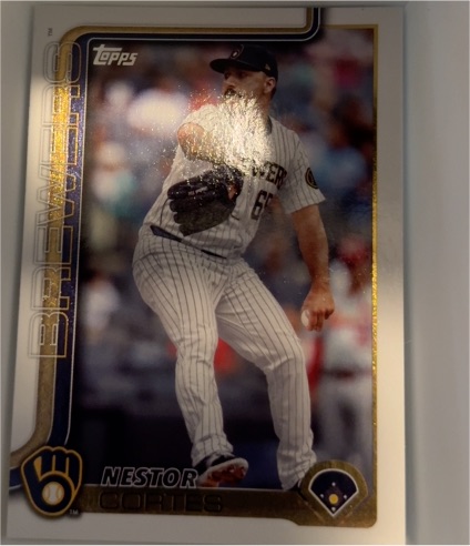 2025 Topps Series 2 #604 Nestor Cortes — front