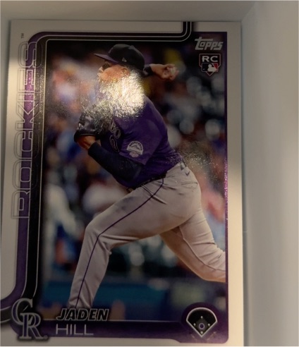 2025 Topps Series 2 #556 Jaden Hill — front