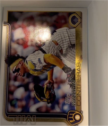 2025 Topps Series 2 #433 William Contreras — front