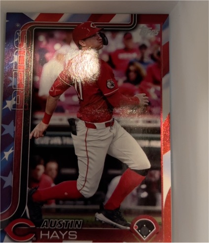 2025 Topps Series 2 #613 Austin Hays — front