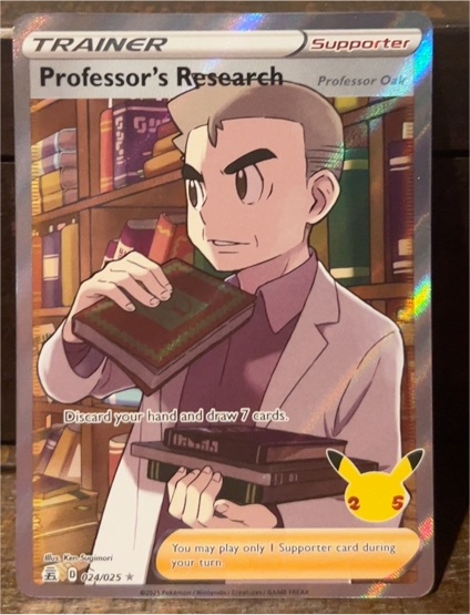 2021 Pokémon Celebrations #024 Professor's Research — front