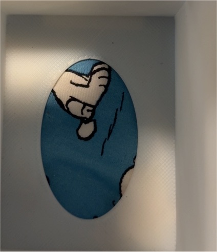 Snoopy Fabric Material — front