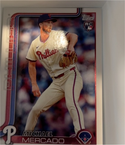 2025 Topps Series 2 #582 Michael Mercado — front