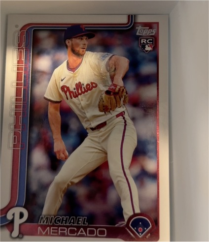 2025 Topps Series 2 #582 Michael Mercado — front