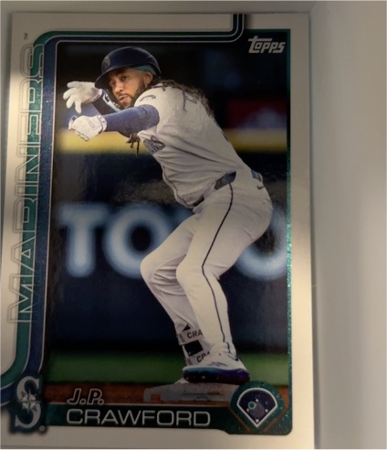 2025 Topps Series 1 #298 J.P. Crawford — front