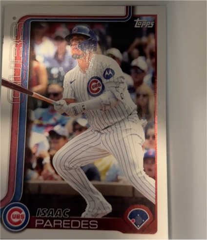 2025 Topps Series 1 #138 Isaac Paredes — front