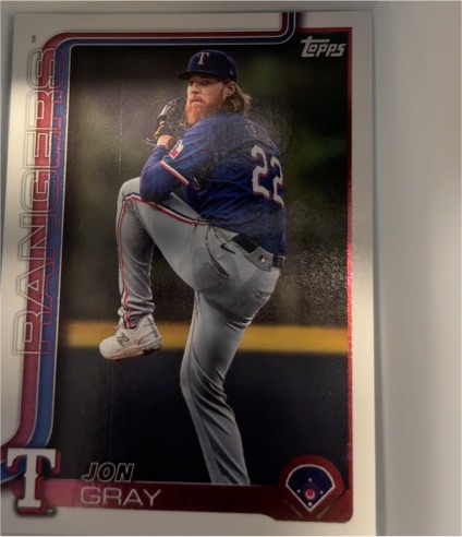 2025 Topps Series 1 #62 Jon Gray — front