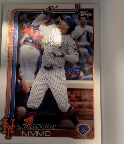2024 Topps Series 1 #59 Brandon Nimmo — front