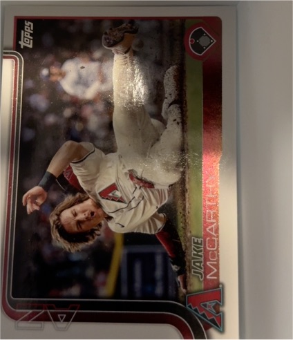 2025 Topps Series 1 #243 Jake McCarthy — front