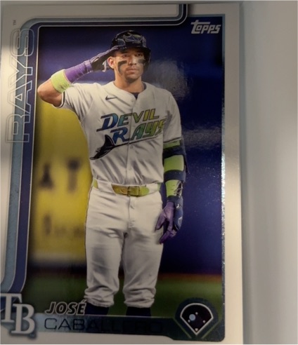 2025 Topps Series 1 #133 Jose Caballero — front