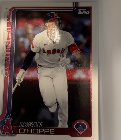 2025 Topps Series 1 #308 Logan O'Hoppe — front