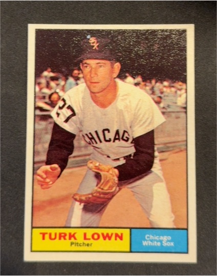 1961 Topps #424 Turk Lown — front