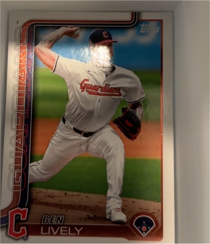 2025 Topps Series 2 #532 Ben Lively — front