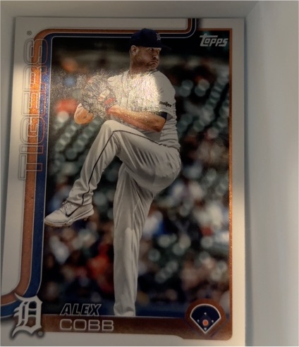 2025 Topps Series 2 #363 Alex Cobb — front