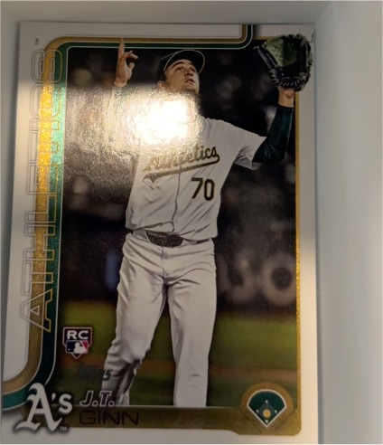 2025 Topps Series 2 #465 J.T. Ginn — front