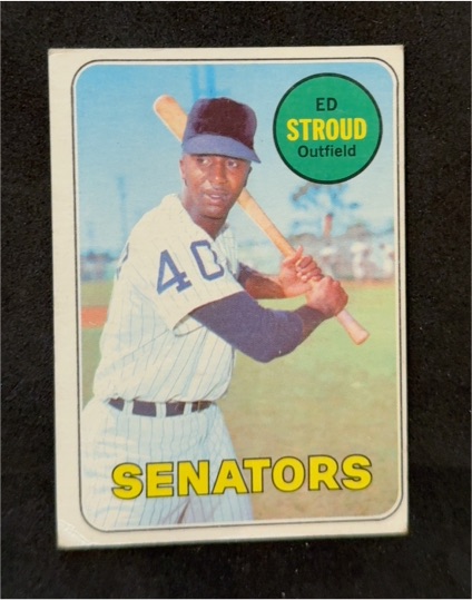 1969 Topps #272 Ed Stroud — front